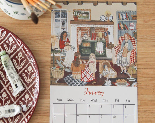 A Year of Home 2025 Calendar